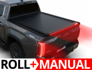 Tessera Roll+ Manuell Laderaumabdeckung für Toyota Tundra With C-Channels 6.5 Ft 2007 - 2021 & 2022 - 2026